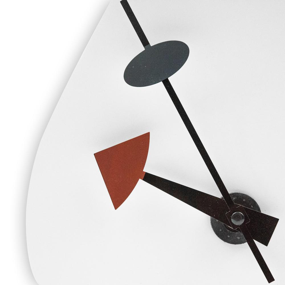 MCM Minimal Droplet Clock, Multiple Colors 15" x 9"