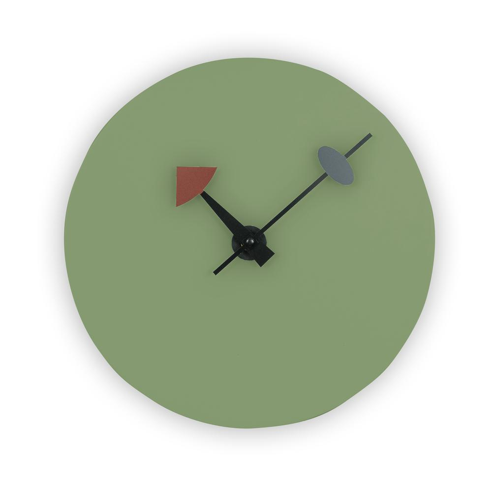 MCM Minimal Round Clock, Multiple Colors 12"