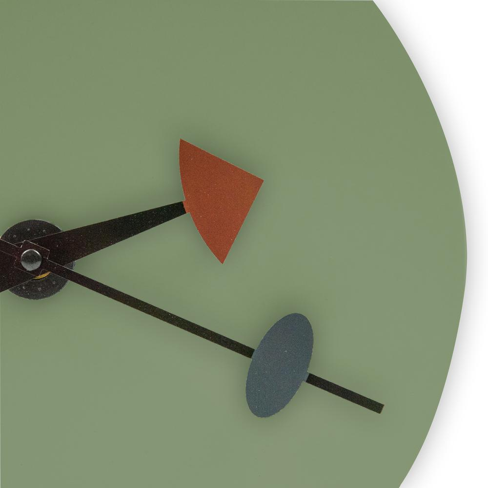 MCM Minimal Round Clock, Multiple Colors 12"