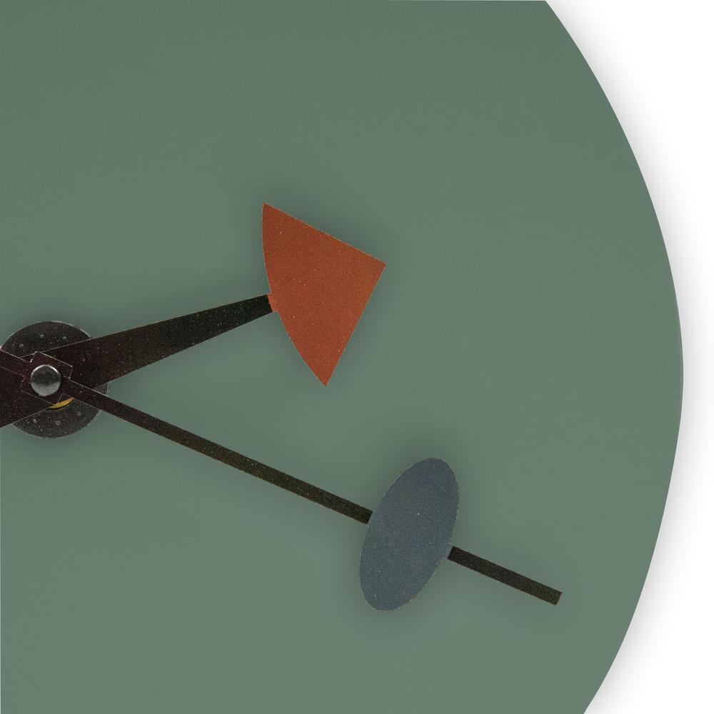 MCM Minimal Round Clock, Multiple Colors 12"