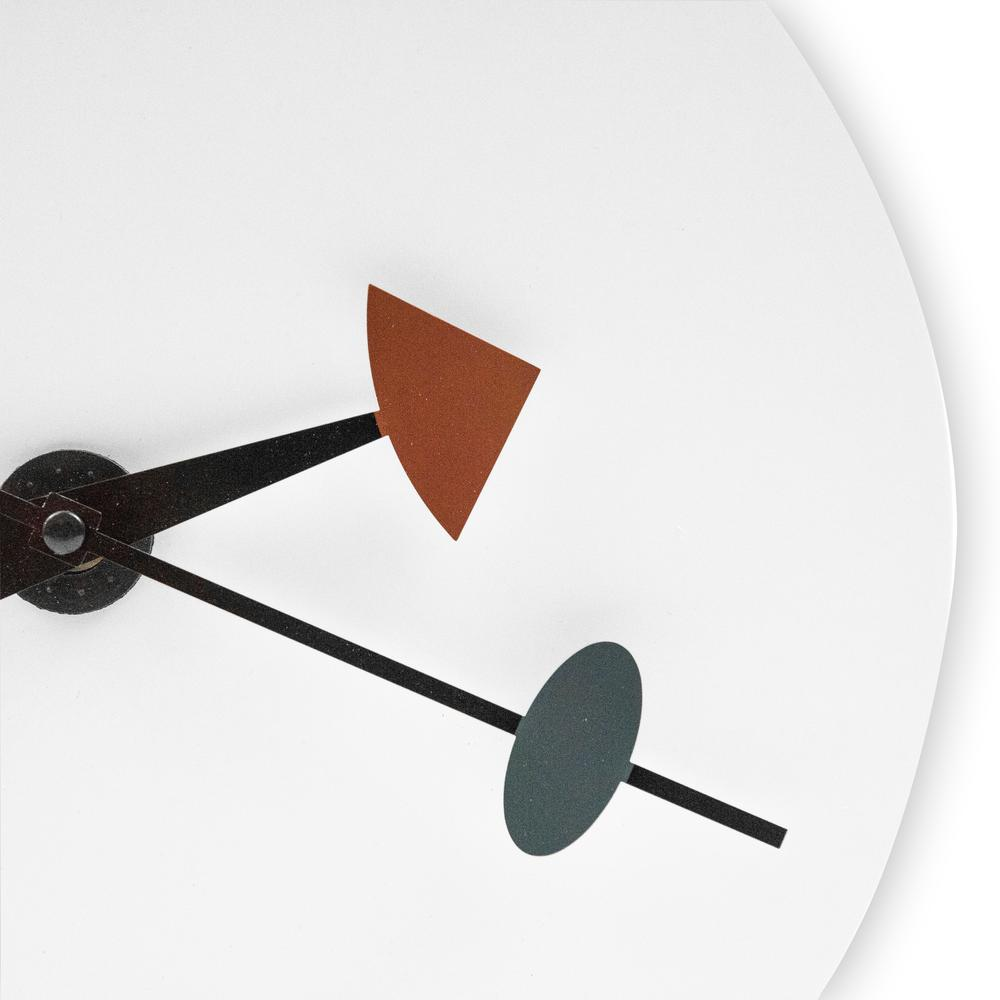 MCM Minimal Round Clock, Multiple Colors 12"