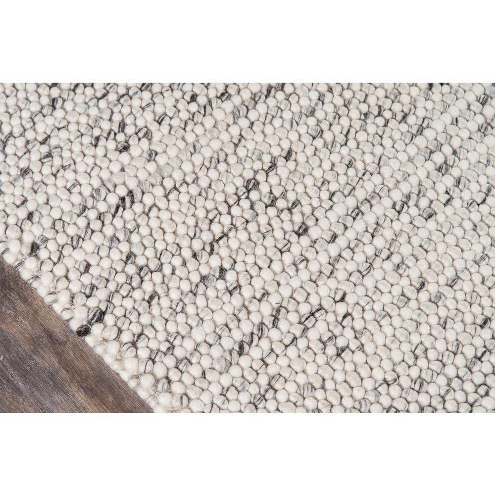 Nubby Neutral Wool Blend Area Rug, Ivory, 6' X 9'