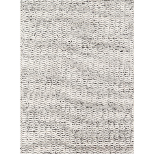 Nubby Neutral Wool Blend Area Rug, Ivory, 3' X 5'