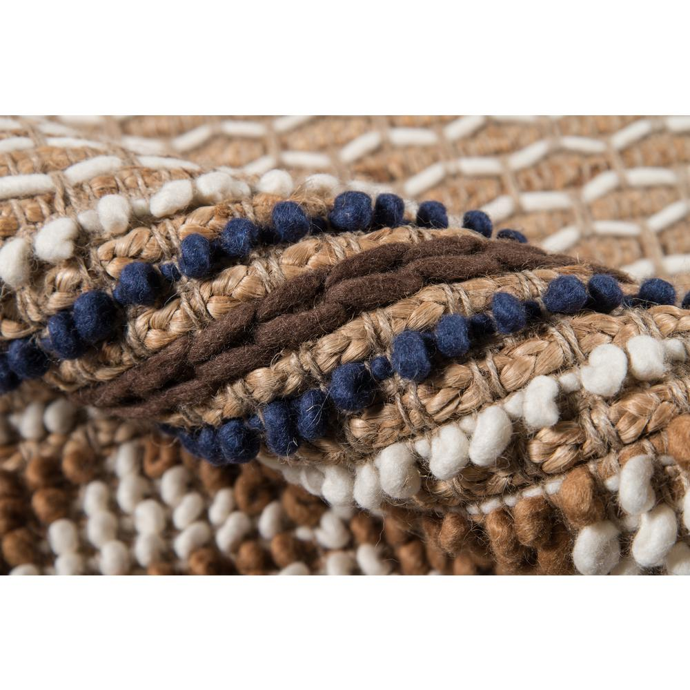 Southwest Wool/Cotton Blend Area Rug, Ivory, 8' X 10'