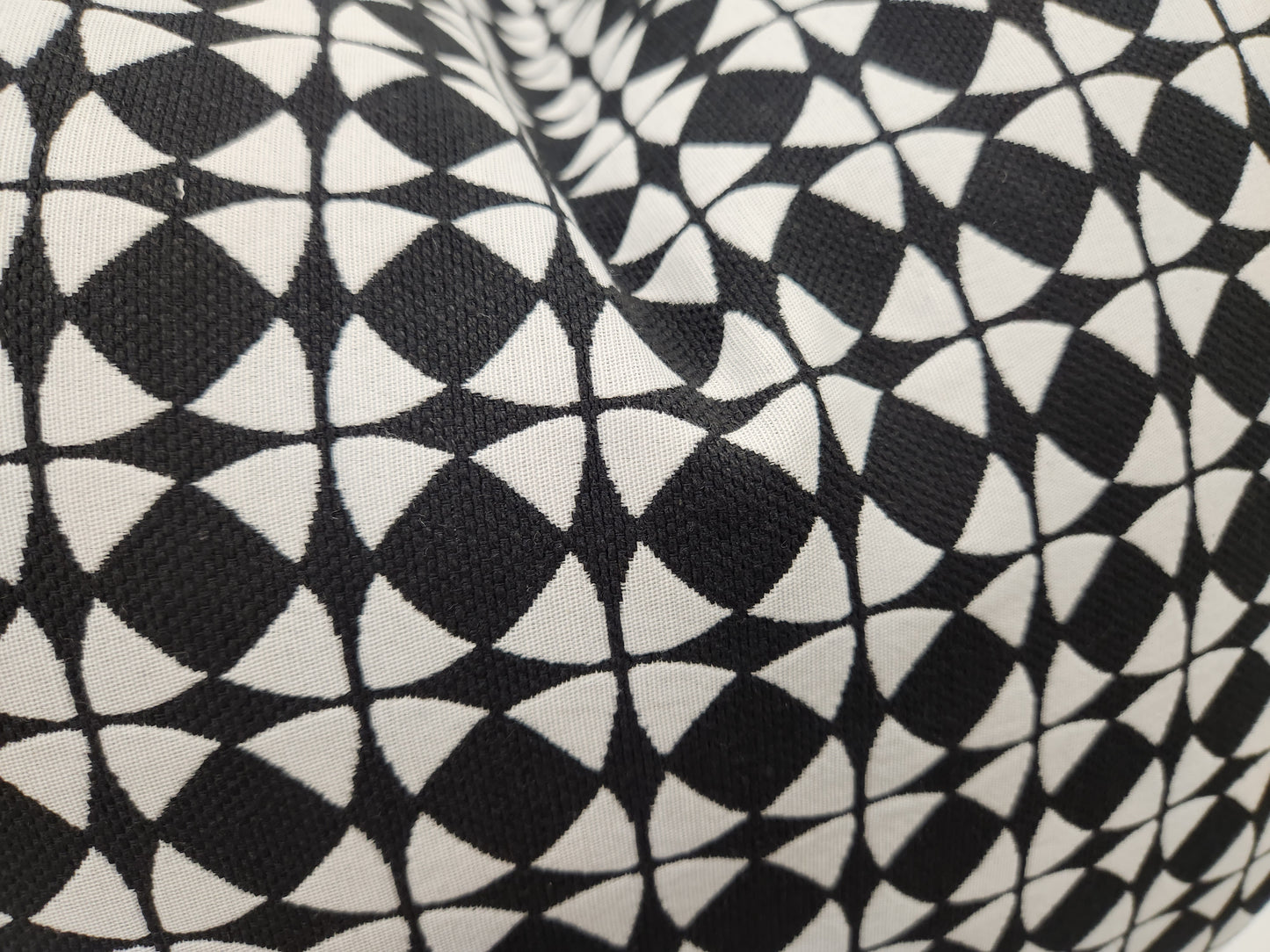 Explorer58 Round 16" Pillow Cover, Deep Space Black, with or without Feather Insert, Handmade by Houston and Scott