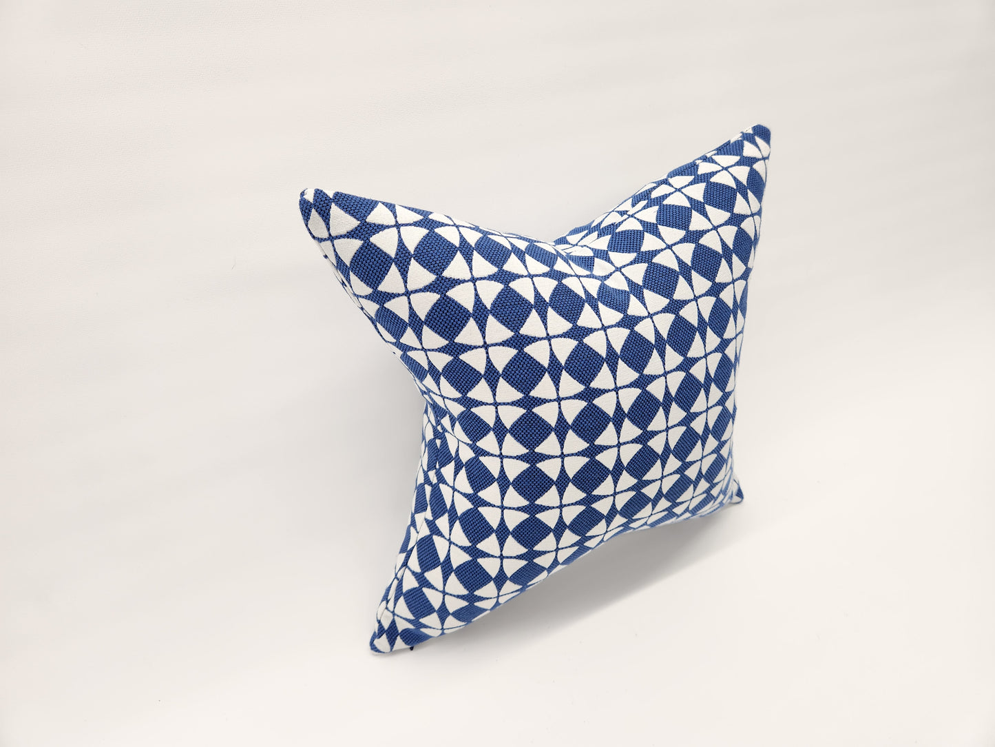 Explorer58 Star Shaped Pillow Cover, Cape Canaveral Blue, with or without Feather Insert. Handmade by Houston and Scott