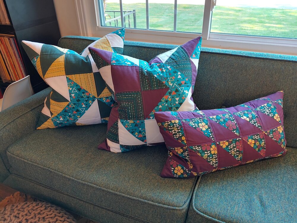 Making Patchwork Pillow Covers: A Timeless Technique for a Bold New Look