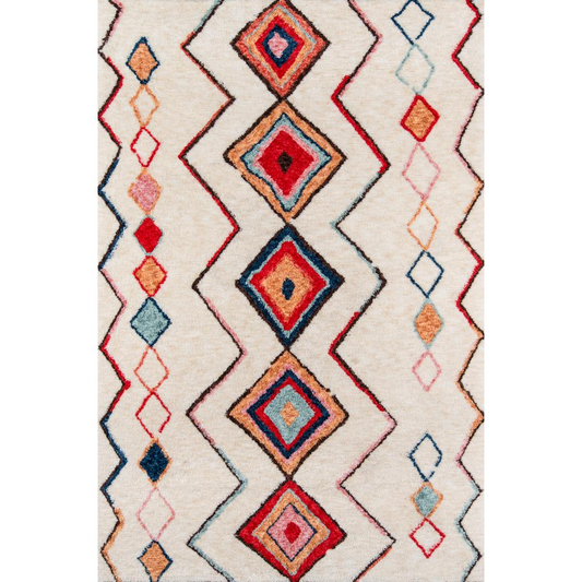 Southwest Whimsy Area Rug, Multi, 7'6" X 9'6"
