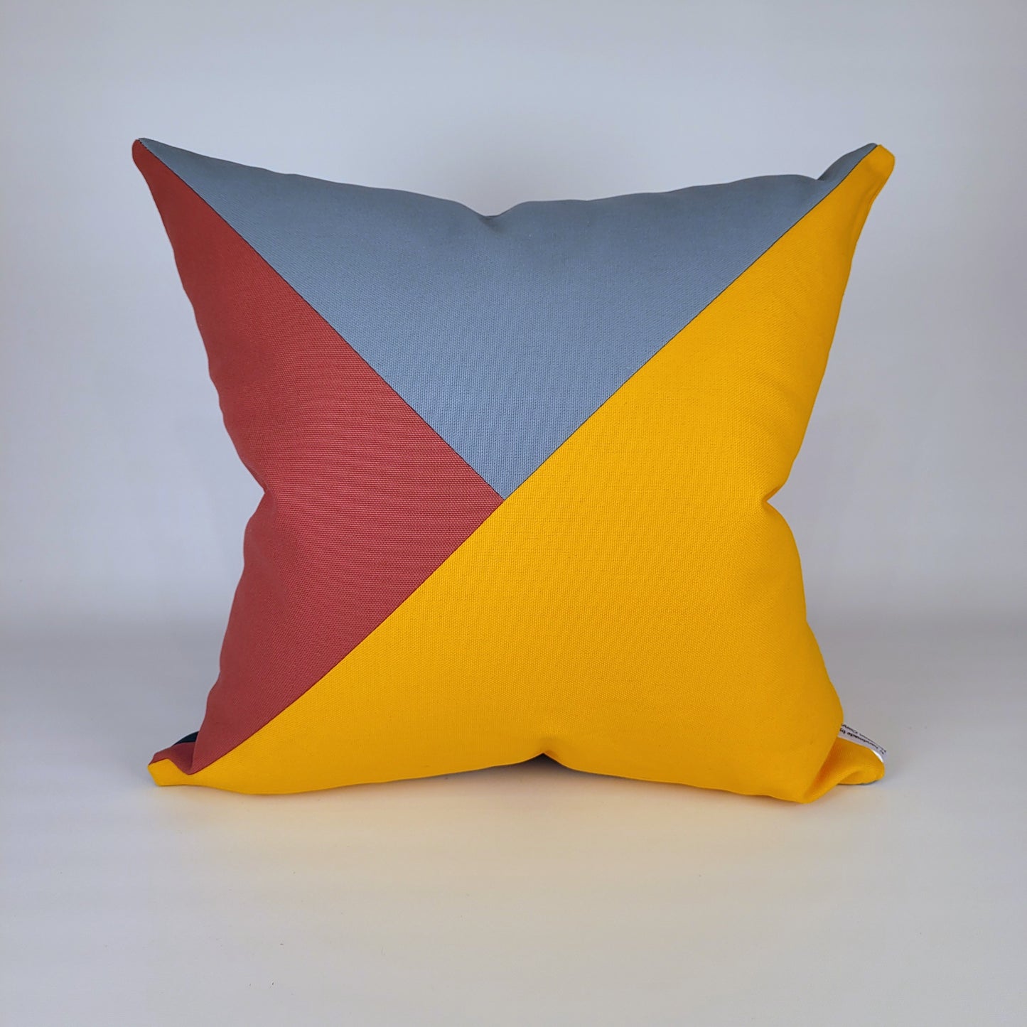 50s Mod Geometric Outdoor Throw Pillow 18"