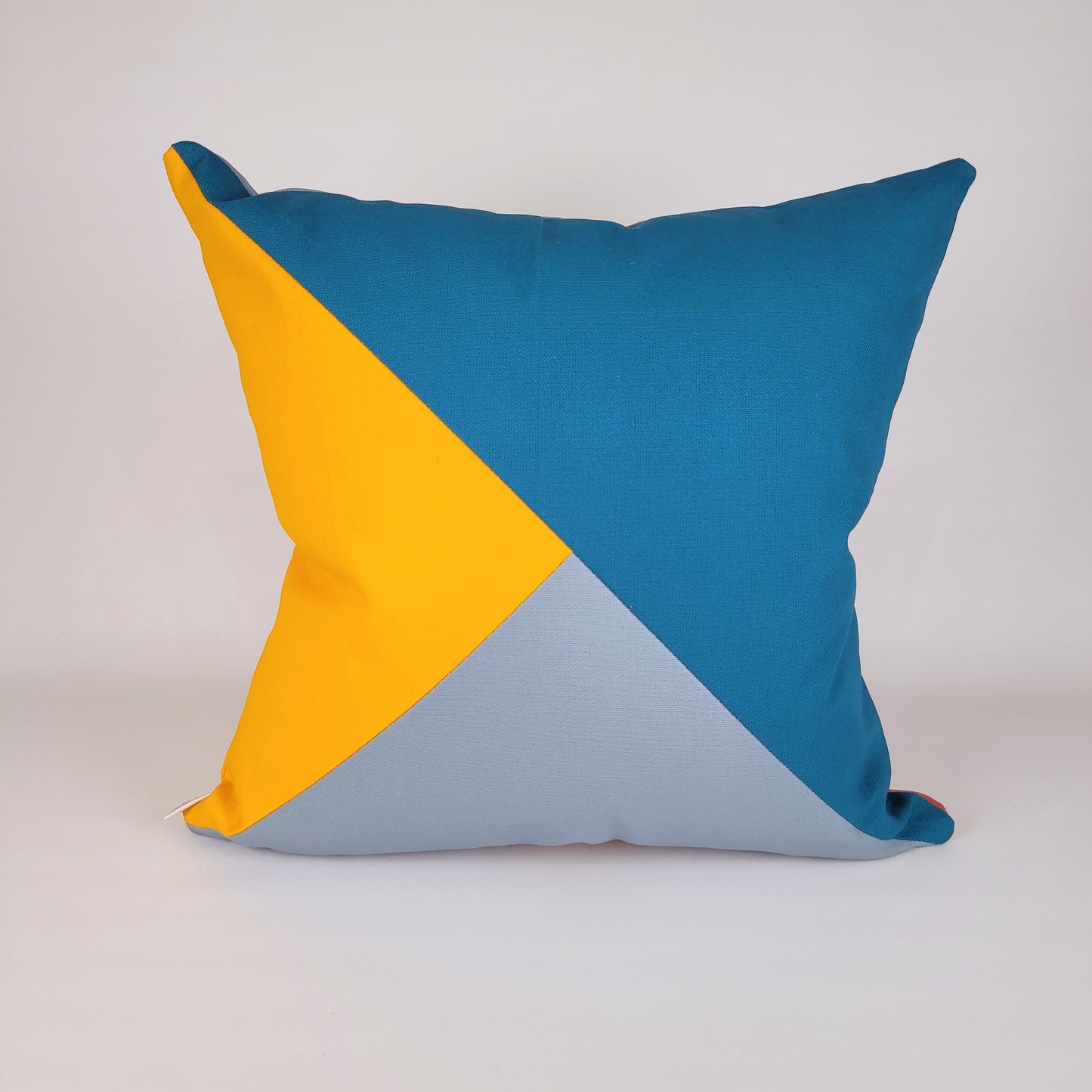 50s Mod Geometric Outdoor Throw Pillow 18"