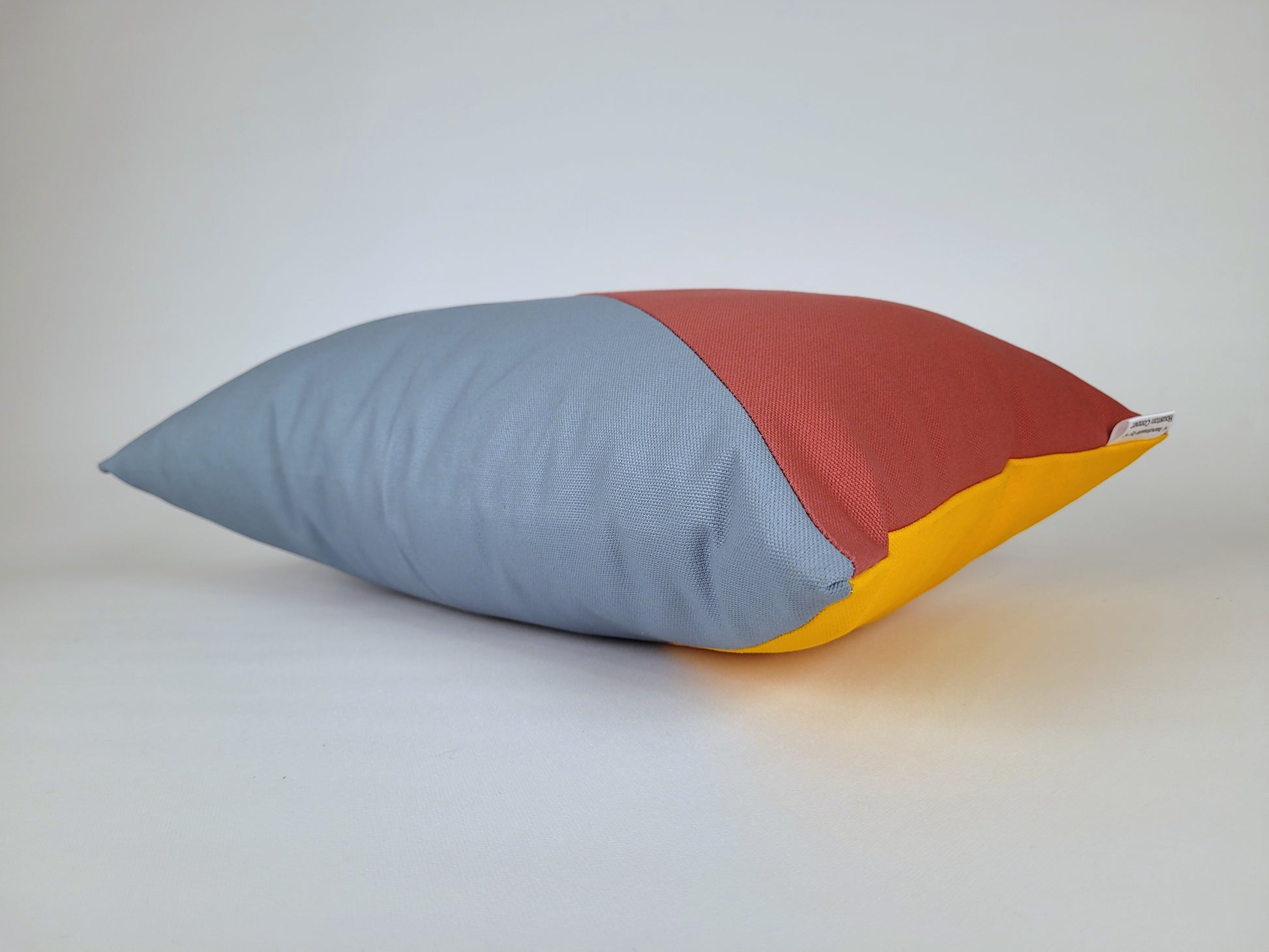 50s Mod Geometric Outdoor Throw Pillow Lumbar 12x20"
