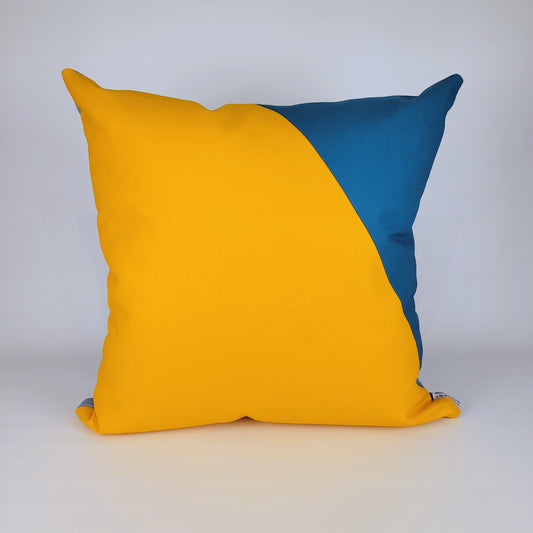 50s Mod Geometric Outdoor Throw Pillow 20"