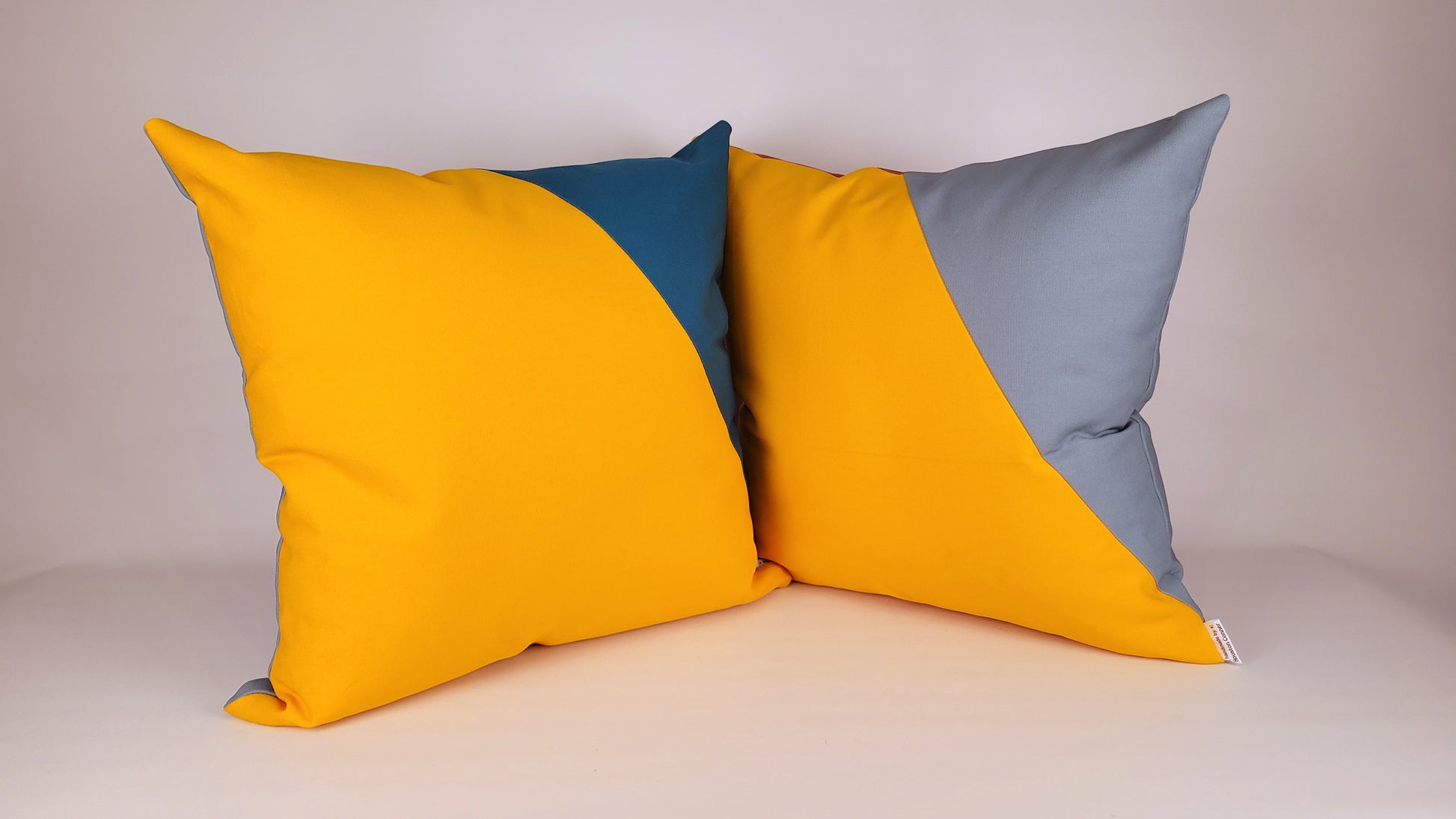 50s Mod Geometric Outdoor Throw Pillow 20"
