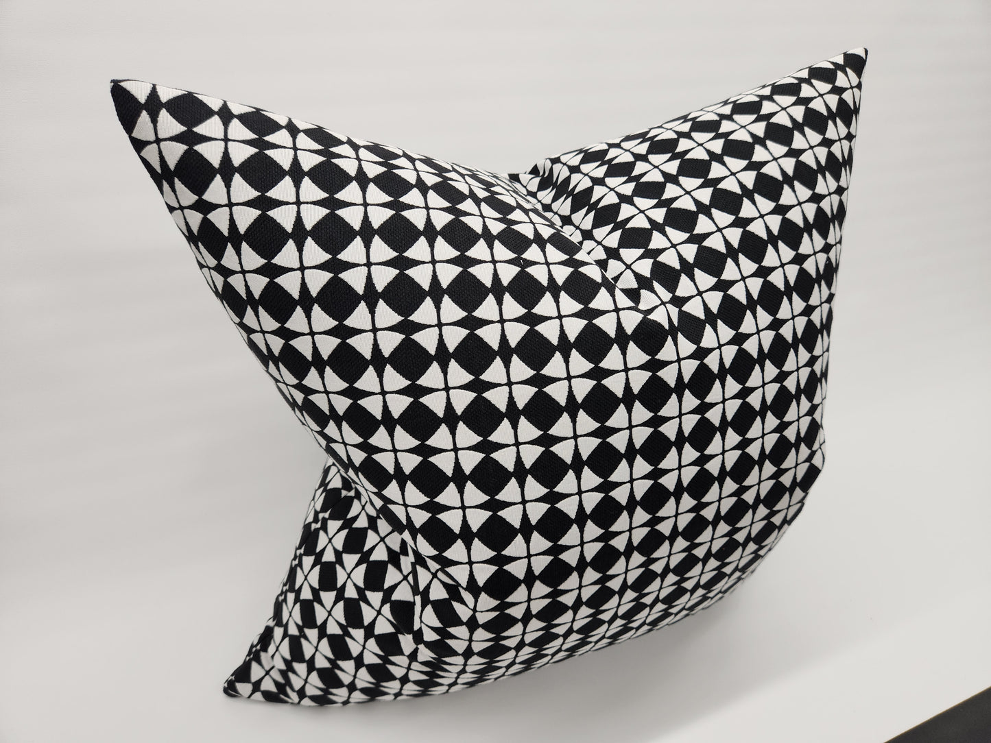 Explorer58 Square Pillow Cover, Deep Space Black, Various Sizes, with or without Inserts, Handmade by Houston and Scott